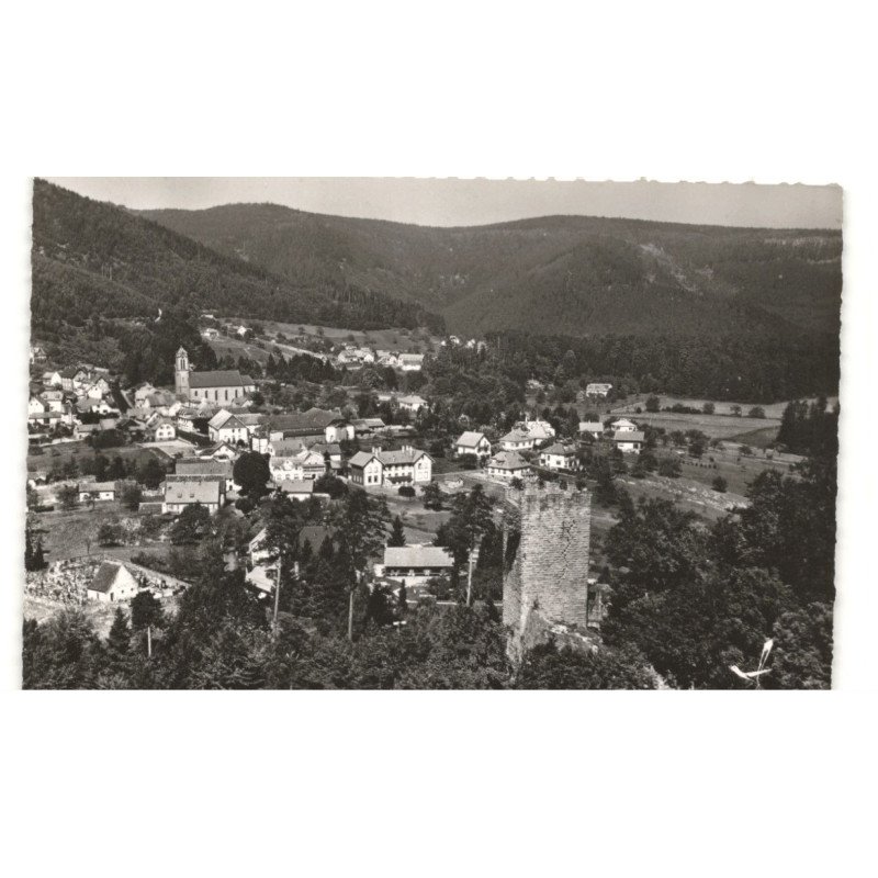 WANGENBOURG: vue générale vue aérienne 10X15 - très bon état