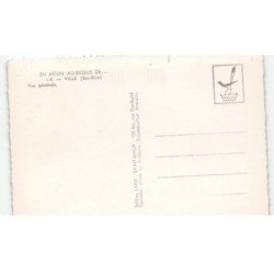 VILLE: vue générale vue aérienne 10X15 - très bon état