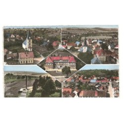 MORSBRONN: 5 vues vue aérienne 10X15 - très bon état