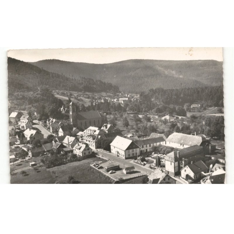 WANGENBOURG: centre du pays et le grand hôtel vue aérienne 10X15 - très bon état