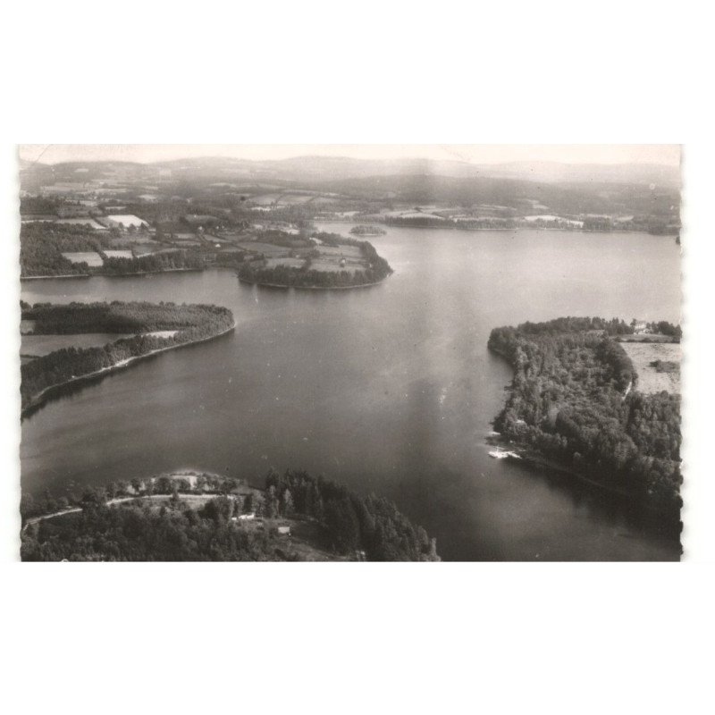 LES SETTONS: le lac, les iles vue aérienne 10x15 - très bon état