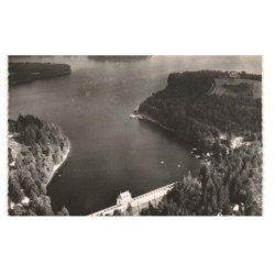 LES SETTONS: le lac, la digue vue aérienne 10x15 - très bon état