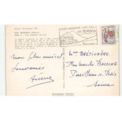 LES SETTONS: le lac vue aérienne 10x15 - très bon état