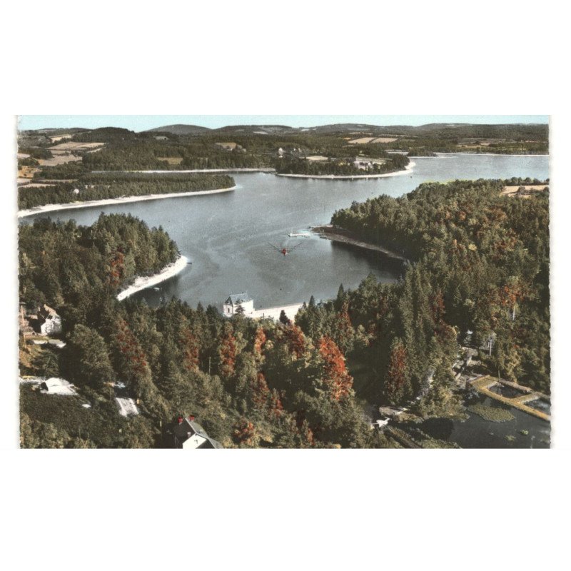 LES SETTONS: vue panoramique, la digue vue aérienne 10x15 - très bon état