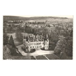 SAINT-BENIN-D'AZY: château neuf vue aérienne 10x15 - état
