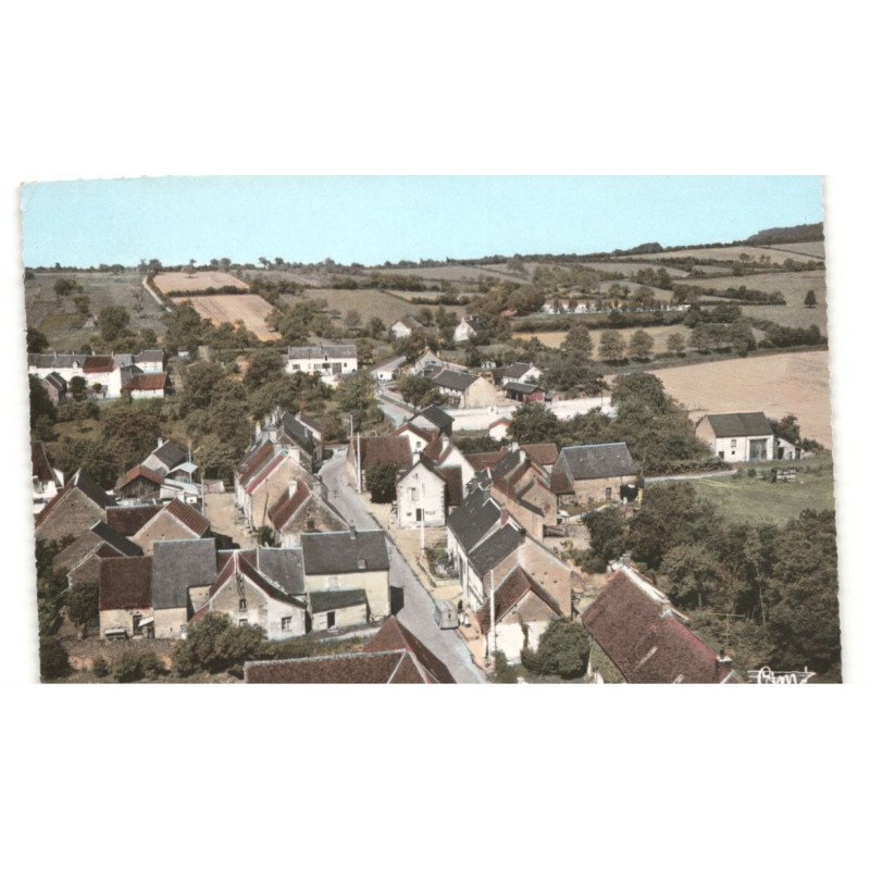 SAINT-SULPICE: le bourg vue aérienne 10x15 - très bon état
