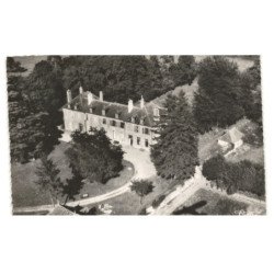 SAINT-BENIN-D'AZY: château de montgoublin vue aérienne 10x15 - très bon état