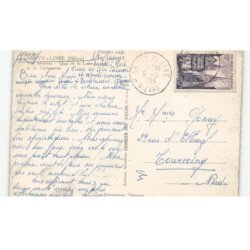 NEUVY-sur-LOIRE: quai de la loire et la cartonnerie vue aérienne 10x15 - très bon état
