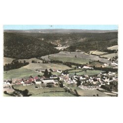 MONTREUILLON: le bourg vue aérienne 10x15 - très bon état