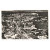 LA MACHINE: bourg vue aérienne 10x15 - très bon état timbre arraché