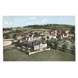 LANTY: vue générale vue aérienne 10x15 - très bon état