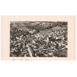 NEUVY-sur-LOIRE: vue générale et la rue jean-jaurès vue aérienne 10x15 - très bon état