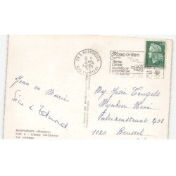 ROSPORDEN: l'école sainte-thérèse vue aérienne 10x15 - très bon état
