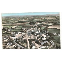 PLOUDIRY: vue générale vue aérienne 10x15 - très bon état