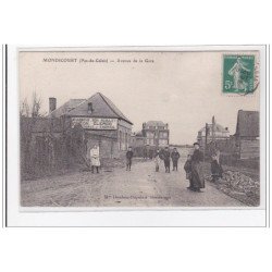 MONDICOURT : avenue de la gare - tres bon etat