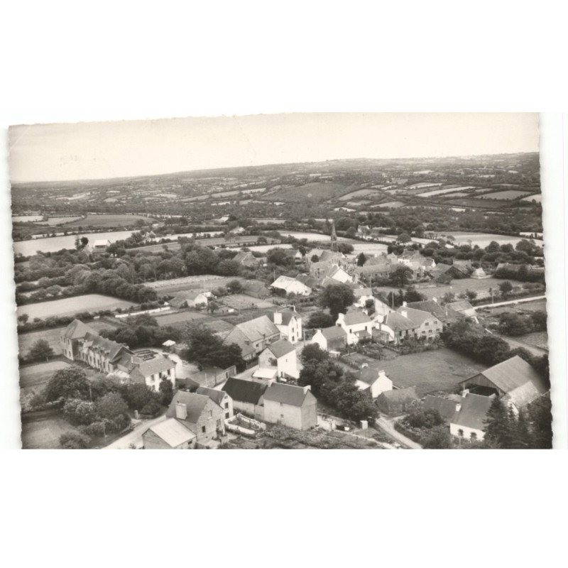 LANGOLEN: vue générale vue aérienne 10x15 - très bon état