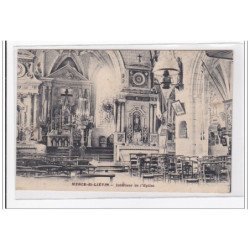 MERCK-St-LIEVIN : intérieur de l'eglise - tres bon etat