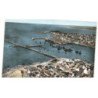 LE GUILVINEC: le port et la pointe de penmarc'h vue aérienne 10x15 - très bon état