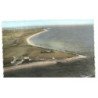 POINTE DE LA MOUSTERLIN: la plage vue aérienne 10x15 - très bon état timbre arraché
