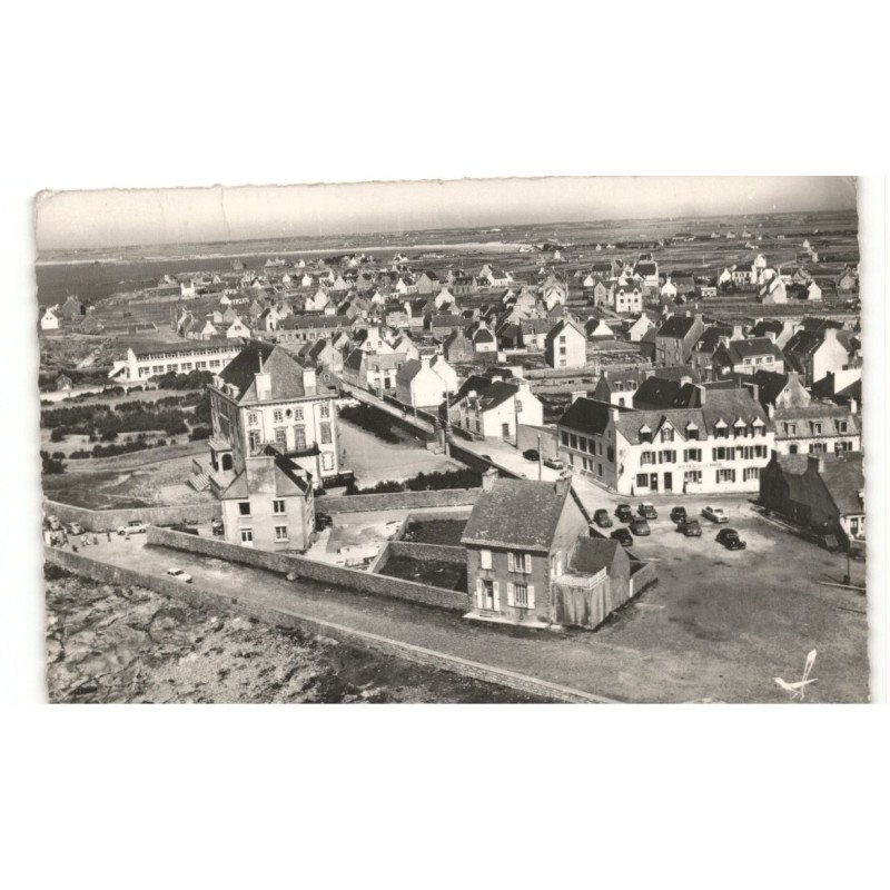 SAINT-GUENOLE: vue panoramique, hôtel de la mer vue aérienne 10x15 - état
