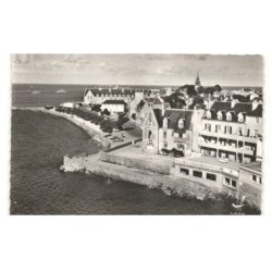 ROSCOFF: le laboratoire et la clinique kerlena vue aérienne 10x15 - très bon état