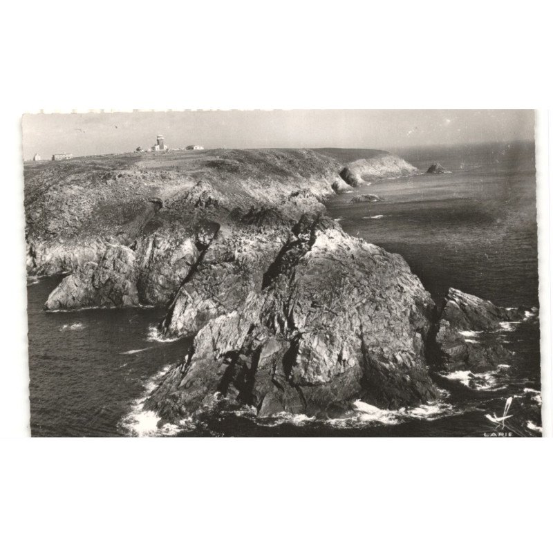 POINTE-du-RAZ: extrême pointe vue aérienne 10x15 - très bon état