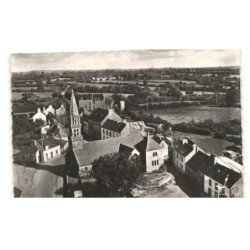 TOURCH: l'église et vue panoramique vue aérienne 10x15 - très bon état