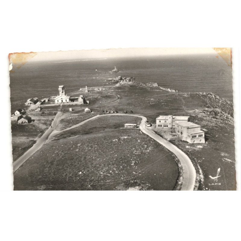 POINTE DU RAZ: vue panoramique vue aérienne 10x15 - état