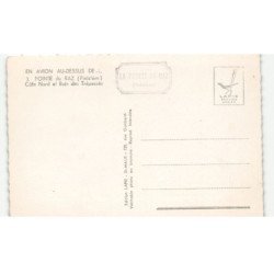 POINTE du RAZ: côte nord et baie des trépassés vue aérienne 10x15 - très bon état