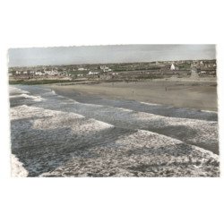 POULDREUZIC: la grande plage de penhors vue aérienne 10x15 - très bon état