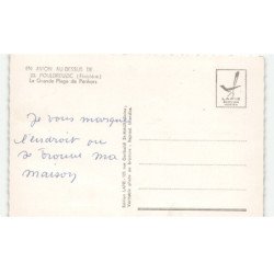 POULDREUZIC: la grande plage de penhors vue aérienne 10x15 - très bon état