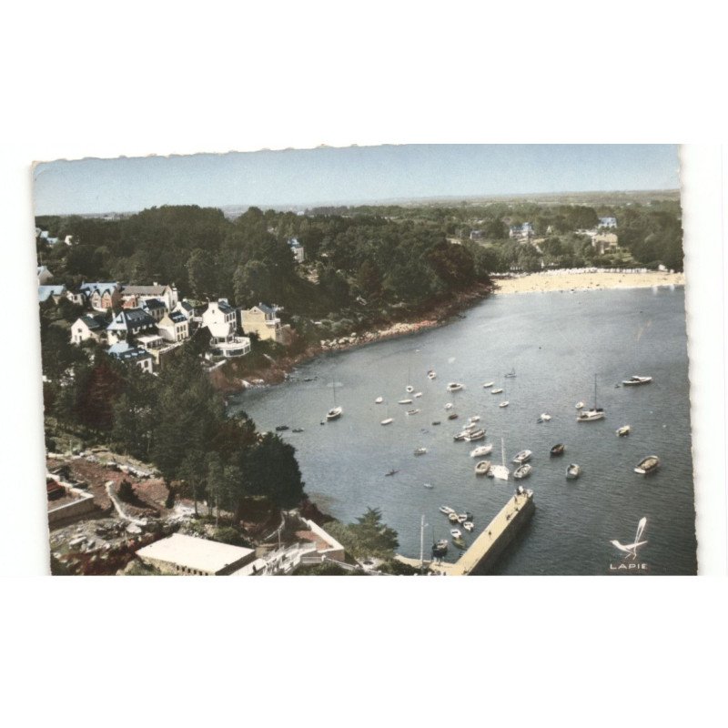 PORT-MANECH: la cale vue aérienne 10x15 - très bon état