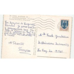 LOGONNA-DAOULAS: colonie notre-dame d'espérance vue aérienne 10x15 - très bon état