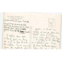 GUISSENY: vue générale vue aérienne 10x15 - très bon état