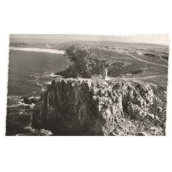 PEN-HIR: presqu'il de crozon, pointe de pen-hir, monument des français libres vue aérienne 10x15 - très bon état