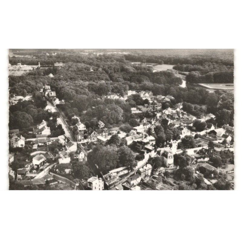 VINEUIL: vue générale vue aérienne 10x15 - très bon état