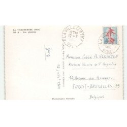 LA VILLETERTRE: vue générale vue aérienne 10x15 - très bon état