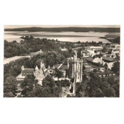 VEZ: château monument historique vue aérienne 10x15 - très bon état