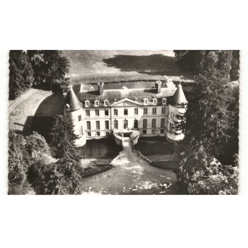 VERDERONNE: le château vue aérienne 10x15 - très bon état