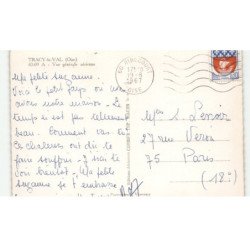 TRACY-le-VAL: vue générale vue aérienne 10x15 - très bon état