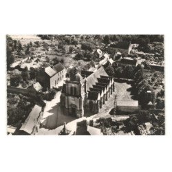TRACY-le-MONT: l'église vue aérienne 10x15 - très bon état