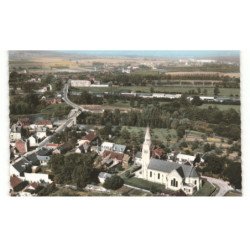 SEMPIGNY: le bourg vue aérienne 10x15 - très bon état