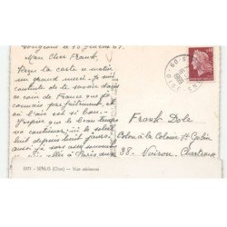 SONGEONS: vue générale vue aérienne 10x15 - très bon état