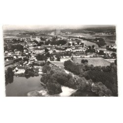 SAINT-LEU-D'ESSERENT: vue générale vue aérienne 10x15 - très bon état