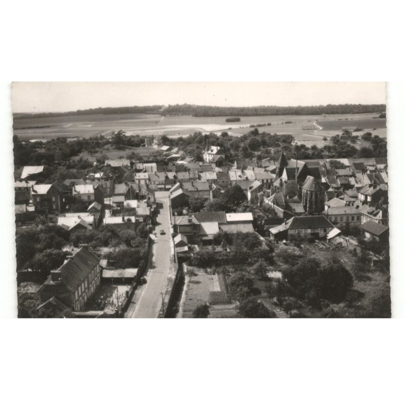 RESSONS-sur-MATZ: vue aérienne 10x15 - très bon état