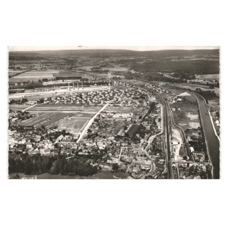 THOUROTTE: vue aérienne 10x15 - très bon état