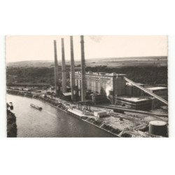 SAINT-LEU-D'ESSERENT: centrale thermique de saint-leu vue aérienne 10x15 - très bon état