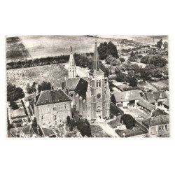 SAINt-REMY-en-L'EAU: l'église vue aérienne 10x15 - très bon état