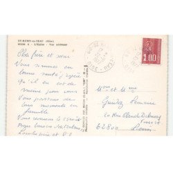 SAINt-REMY-en-L'EAU: l'église vue aérienne 10x15 - très bon état
