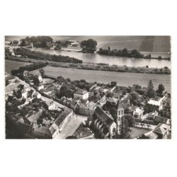 PRECY-sur-OISE: vue aérienne 10x15 - très bon état